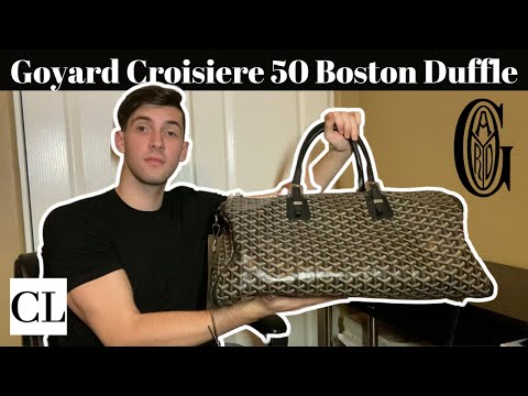 Goyard Croisière 50 Boston Duffle Bag Review 