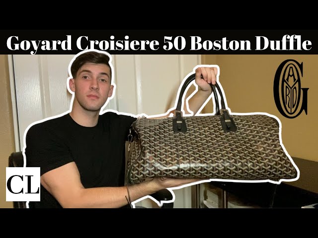 Goyard Silver Croisière 35 Duffle Bag - SAVIC