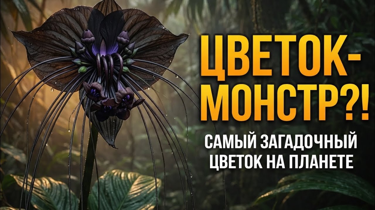 Невероятный цветок-монстр, который растет в джунглях и у вас дома |Редкие цветы |Тропическиерастения
