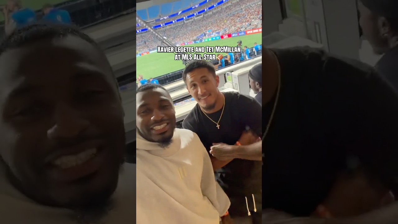 @CarolinaPanthers in the house // @mls All-Star Game pres. by @Chime