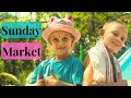 Sunday Market in Mayapur #Vlog5