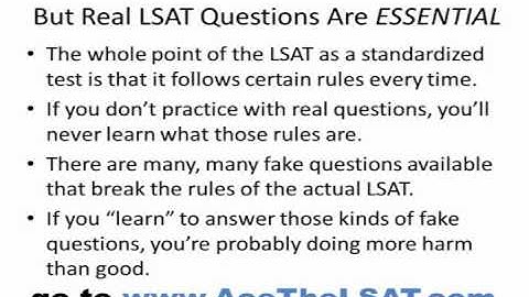 LSAT Practice Test—Free Tests Can Hurt You!