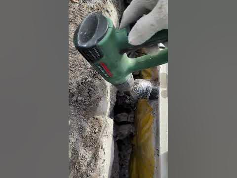 Чем закрыть торец трубы. - YouTube