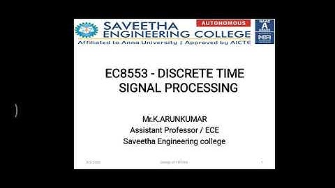 FIR Bandstop Filter Design -1