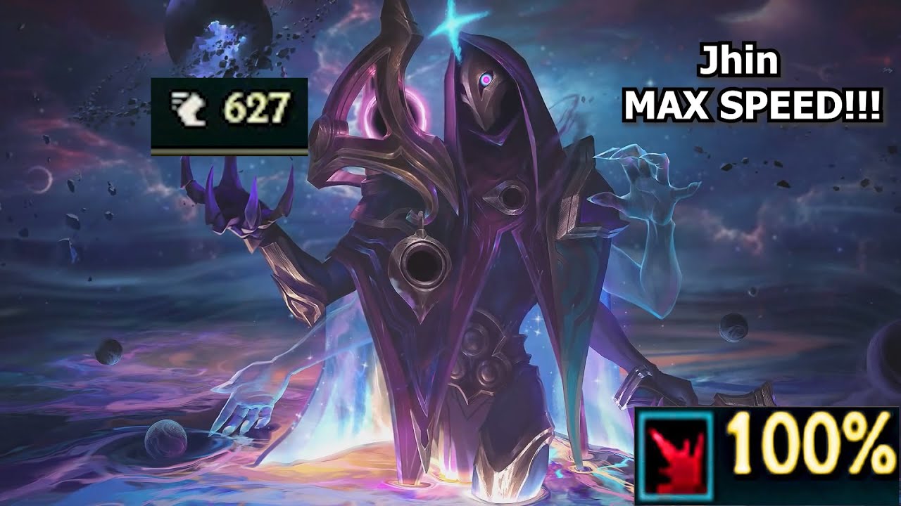 JHIN REAL - JHIN EX150 MAX SPEED - YouTube