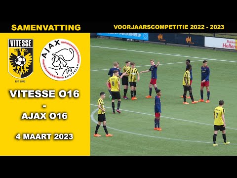 HIGHLIGHTS | VITESSE O16 - AJAX O16 zaterdag 4 maart 2023