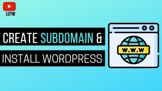 how to create subdomain and install wordpress using cpanel 2021 (easy)