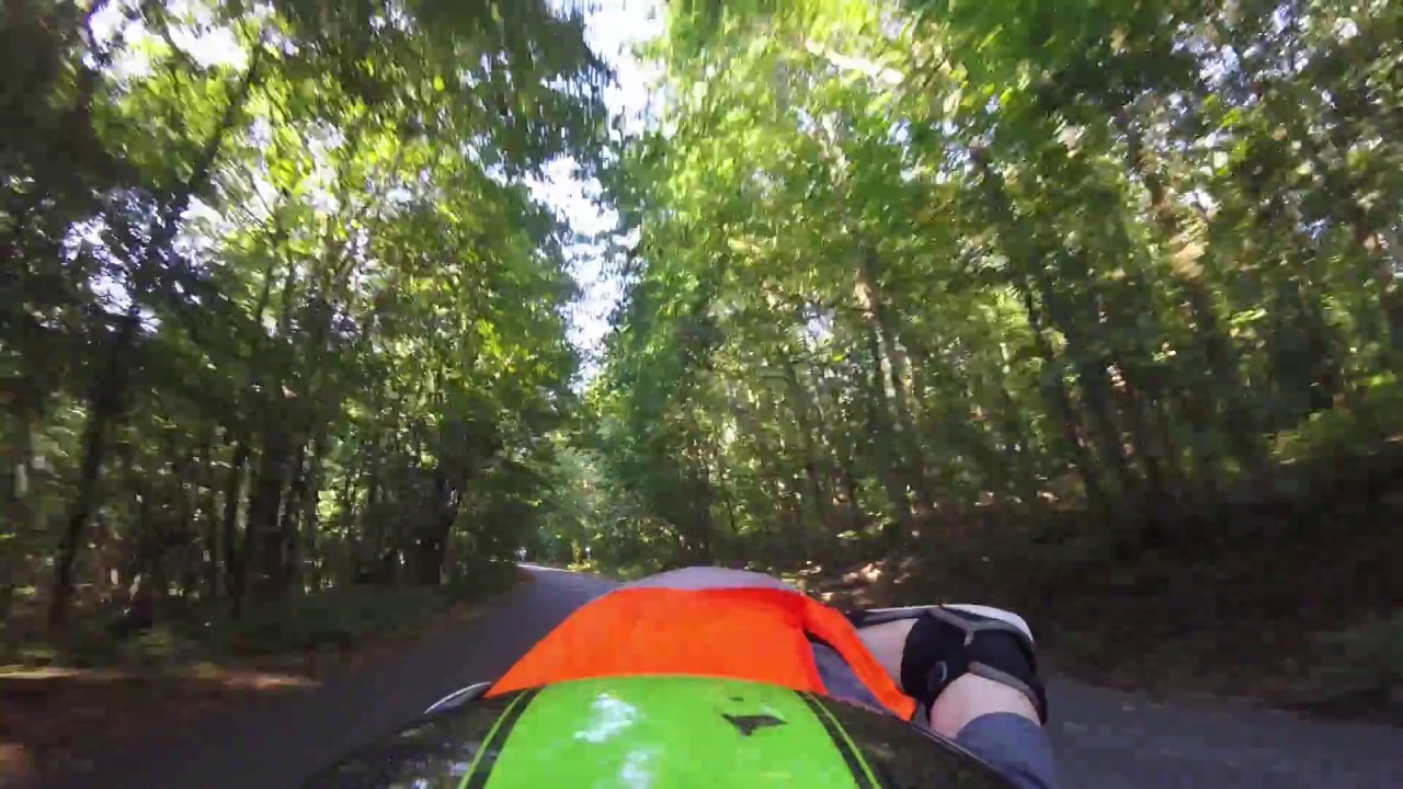 Longboard Berlin - Teufelsberg Downhill