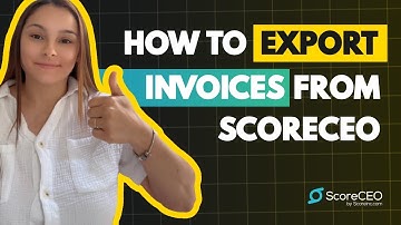 How to Export Invoices from ScoreCEO | Credit Repair Business Software Tutorial