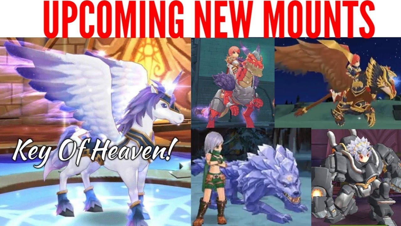 NEW MOUNTS! (KEY OF HEAVEN and OTHER MOUNTS!) VIDEO ...