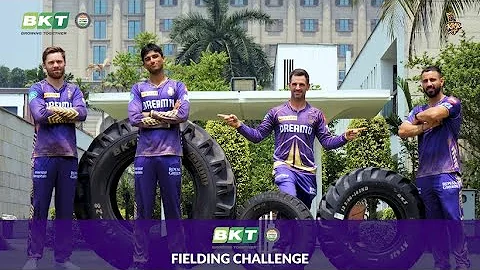 BKT Fielding Challenge with Salt, Angkrish and Raman | IPL 2024