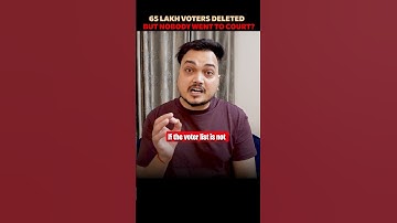 BJP is Really doing Vote chori 🤯