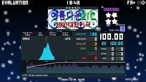 WAY - Aromdaon 21C (DDR 3rd Mix) QUINT ☆☆☆☆☆ #267 (100.00 EX)