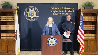 Shasta County District Attorney discusses arson charges in Fawn Fire