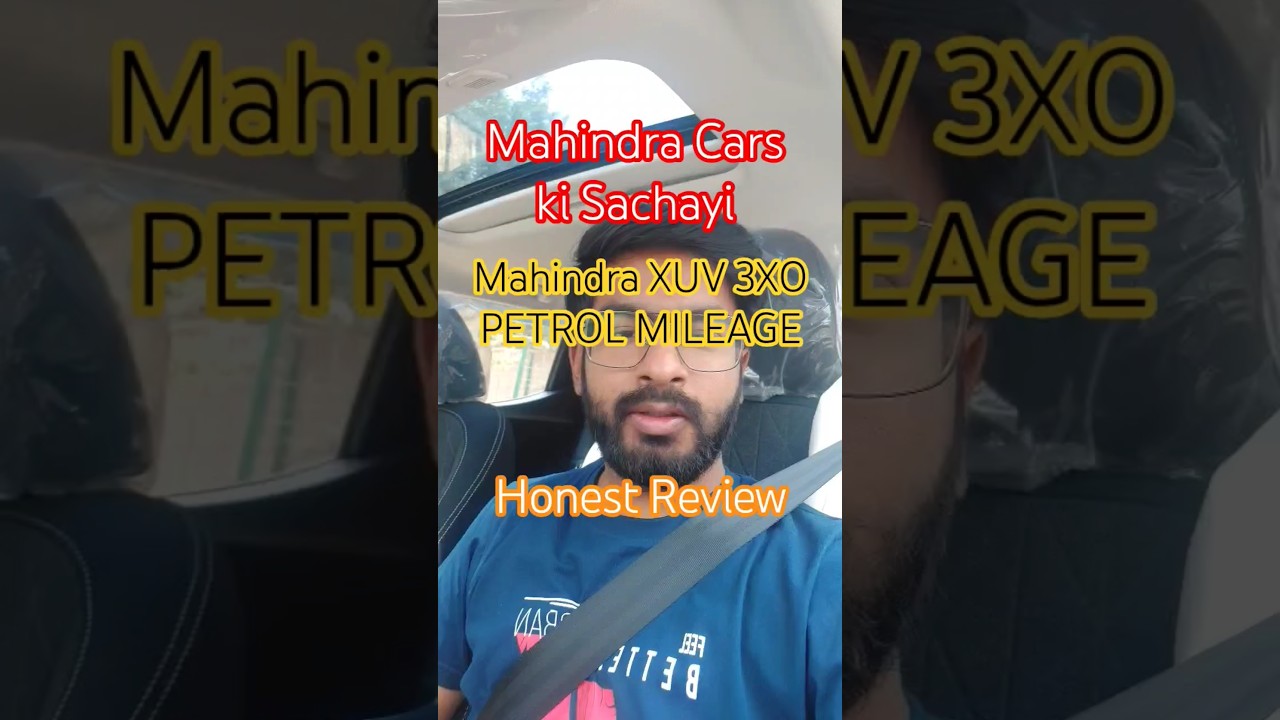Truth of Mahindra XUV 3XO Petrol Manual Honest Review #mahindraxuv #review #mileage #mahindracars