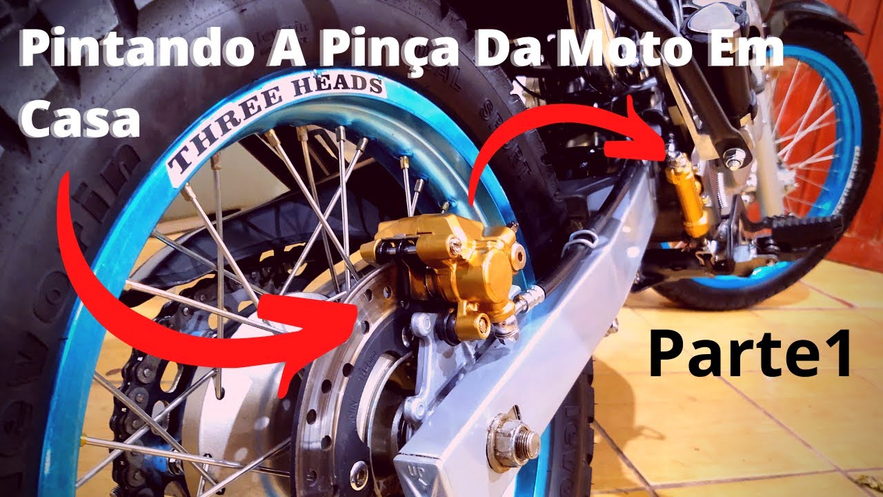 Como Pintar A Pinça Traseira (Parte 1)