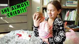 Real Reborn Baby Unboxing Madison Gets a LIFELIKE Reborn BABY Doll screenshot 3