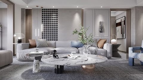 D5 Render Modern Style Living and Dining Room