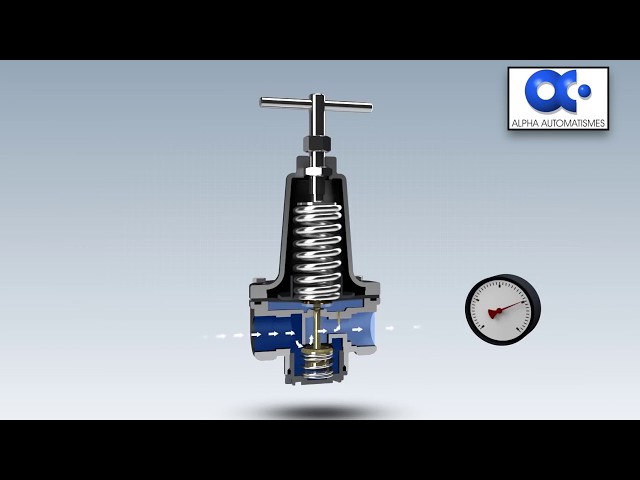 Régulateur de pression d'air EU 0-2bar - ALPHA Drain Solutions