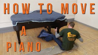 How To Move A Grand Piano Professionally  Stumpf Moving and Storage