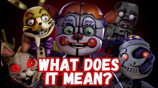 "What makes you so Special?" The Line that Broke Fnaf's Lore