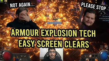 Armour Explosion Technique | Simple Multi Screen Clearing Effect  | Kalltorak Path of Exile 2