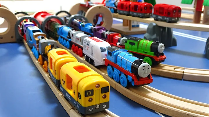 Brio & Thomas Wooden Railway  10 Subway Tunnel & S...