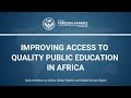 Improving Access to Quality Public Education in Africa