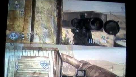 easy way to rank up on mw2 SPLIT SCREEN ...