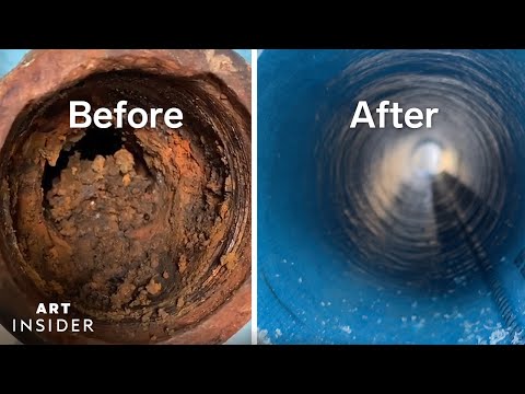How Pipes Are Professionally Cleaned and Relined | Art