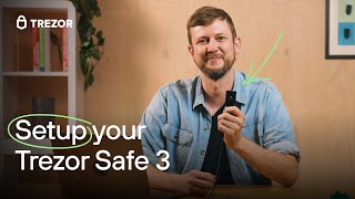 Set up your new Trezor Safe 3 hardware wallet