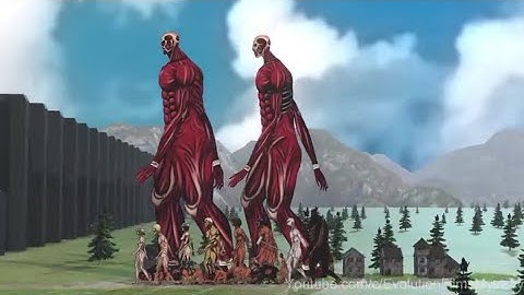 Attack On Titan Size Comparison 2021 / ANIMATION