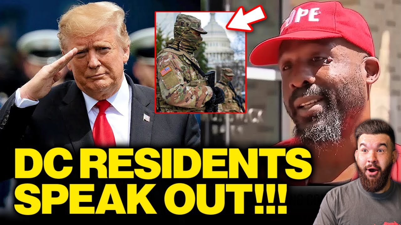 Dems in PANIC MODE as DC Residents SUPPORT Trump Sending Military