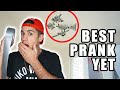 DUCT TAPED ALL my WIFE'S MAKEUP to the CEILING | PRANK!