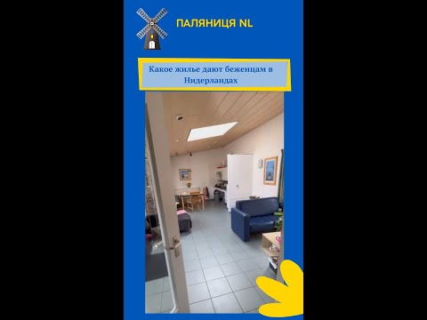 Какое жилье дают украинским беженцам в Нидерландах - Паляниця NL. Полезное инфо - в описании к видео