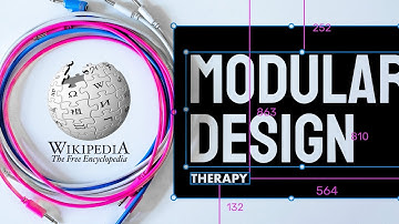 Wikipedia Redesigned: Modular Design Therapy 2020.