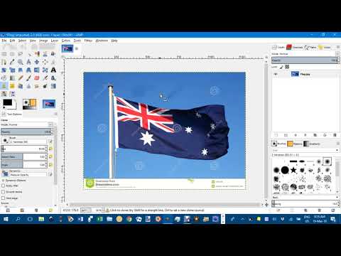 GIMP clone tool - common error