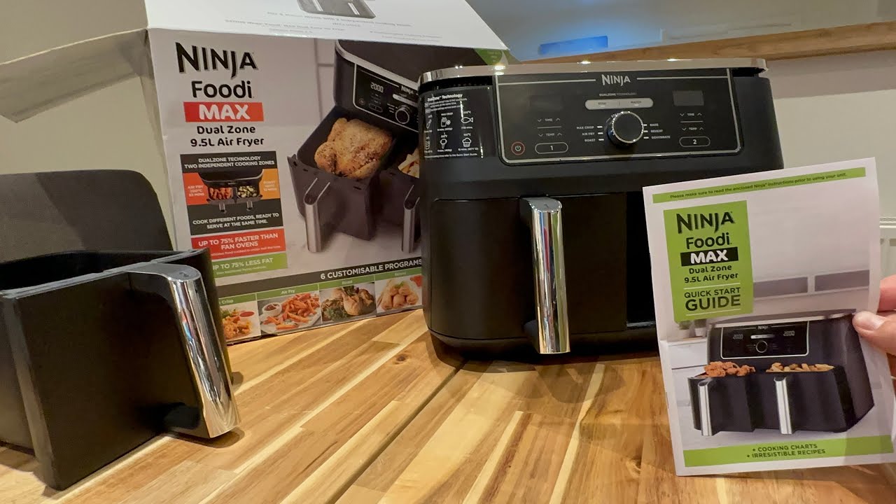 Unboxing de la freidora de aire Ninja (Air fryer) + Como funciona 🤩 