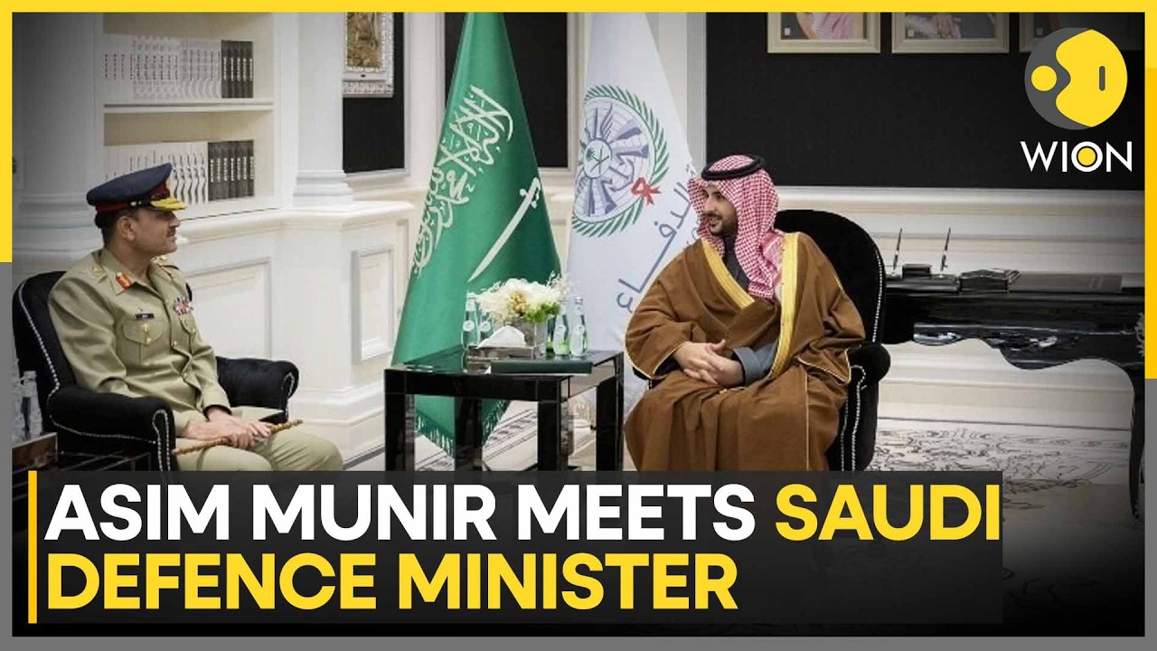 US-Iran War: Pakistan Army Chief Asim Munir Meets Saudi Defence Minister Amid Iran War | WION