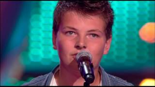 Boy sings like a pro! Piet   You Raise Me Up by Josh Groban   The Voice Kids 2013