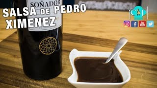 Salsa Pedro Ximenez - Recetas de Cocina