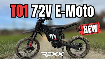 REXX T01 72V Electric Bike Off Road Performance Range Test