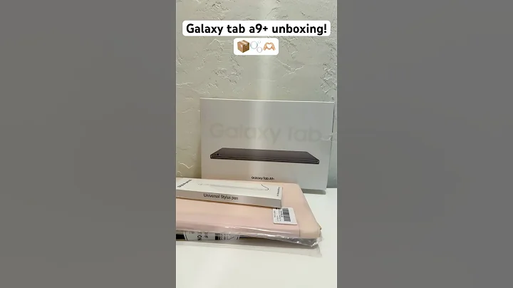 Galaxy tab a9+ unboxing! Audio credits: ​⁠@mari3ann3 #aesthetic #samsung #preppy #unboxing
