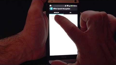 HTC One Tip: How to use Voice Commands when Offline