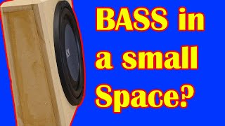Common Thin Subwoofer Mistakes. Bass in a small space.