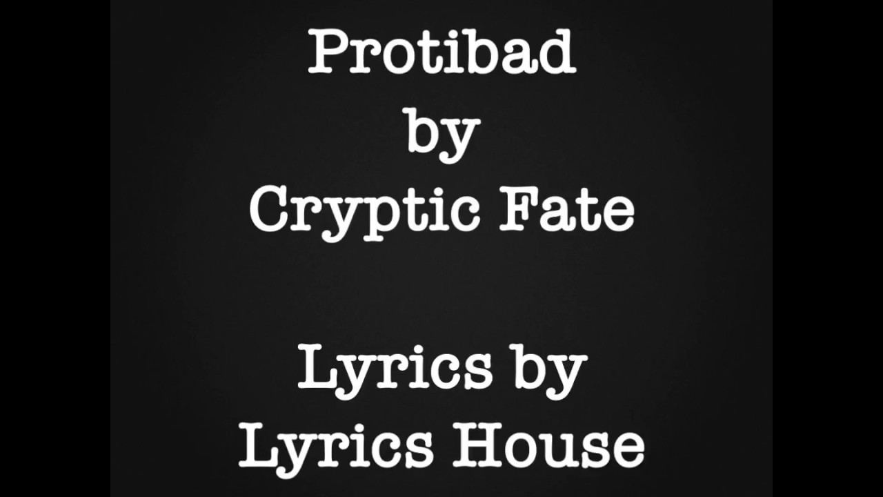 protibad by cryptic fate