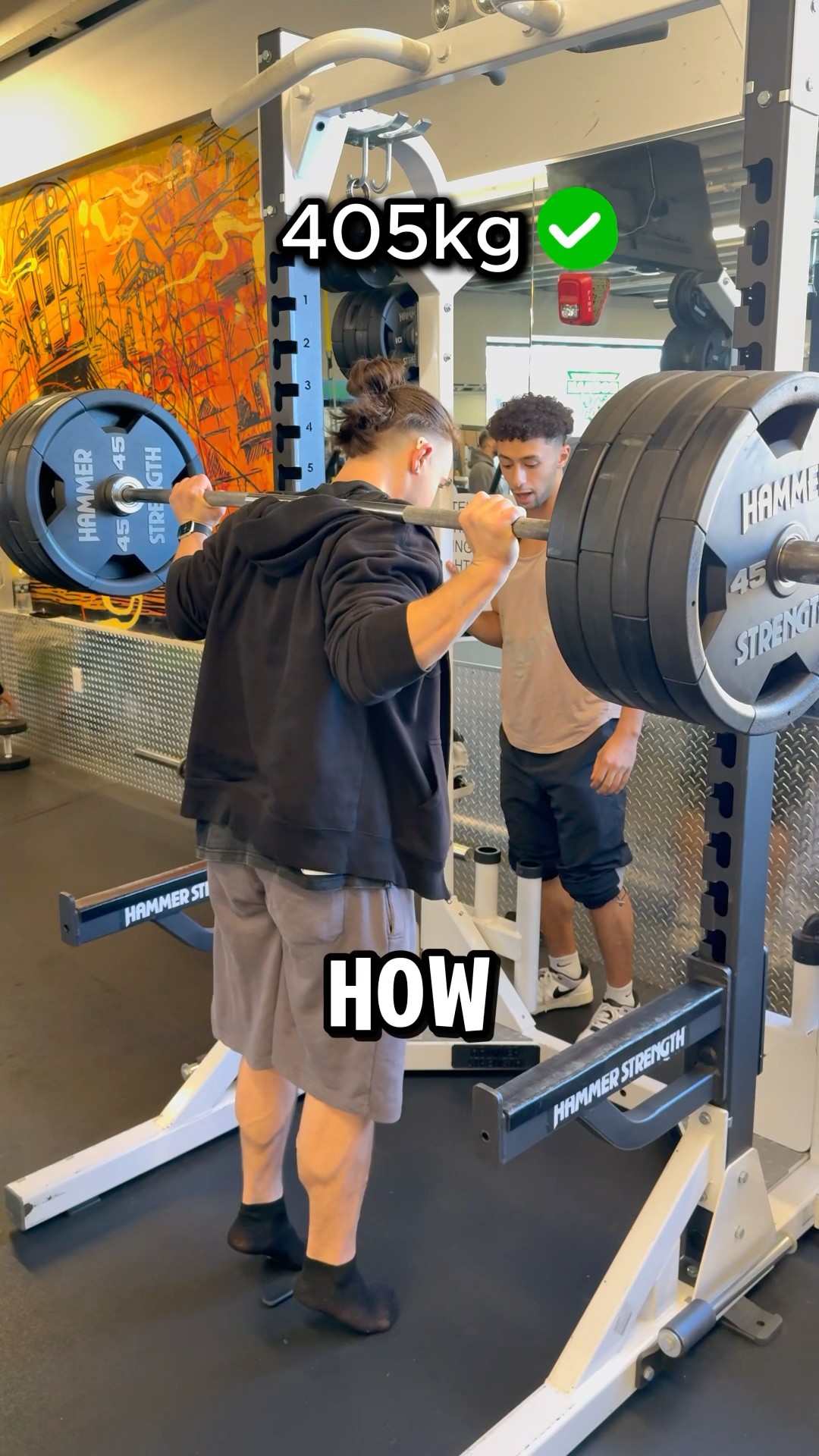 HE NEVER SKIPPED LEG DAY?‼️