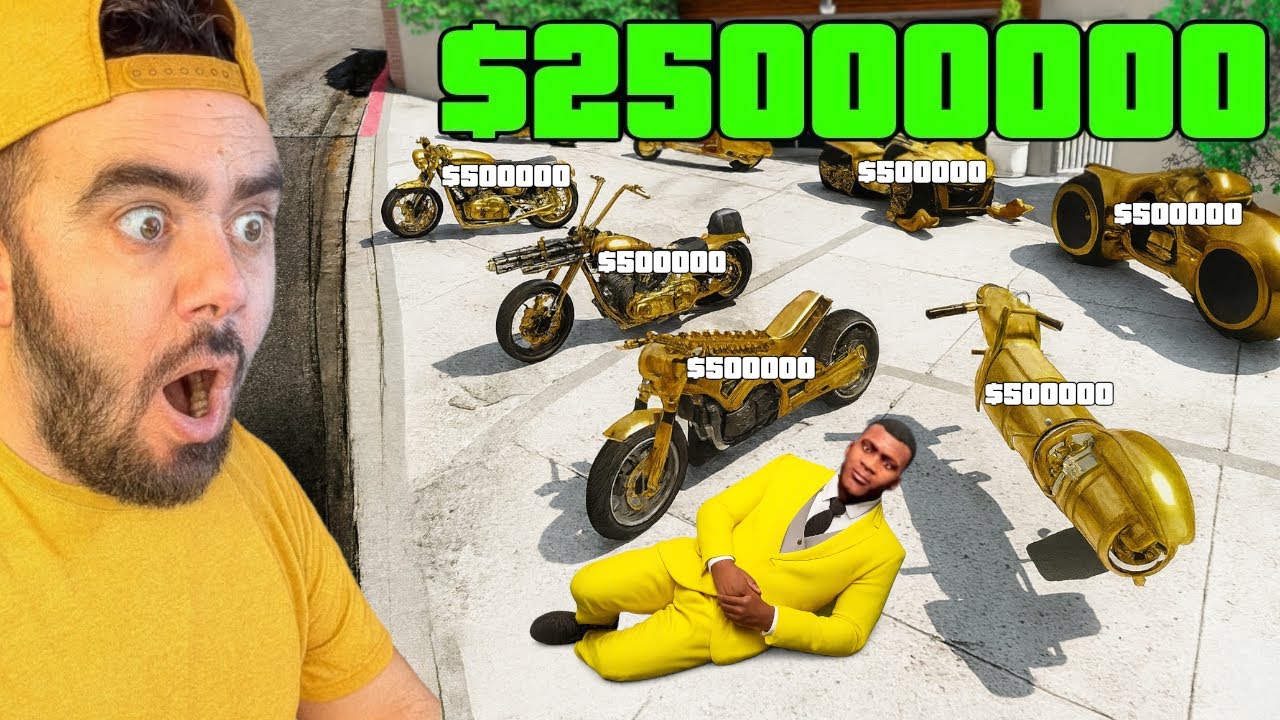FRANKLIN DÜNYANIN EN SAGLAM MOTORSIKLETLERINI BULDU - GTA 5 MODS