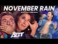 Golden Buzzer Everyone cried hysterically hearing the song November Rain with an extraordinary voice