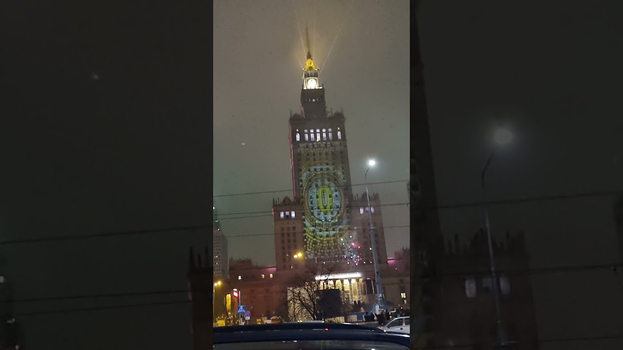 Sylwester Warszawa 2022 New Year's Day count down in Warsaw 2022 